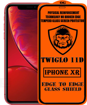 TWIGLO Edge To Edge Tempered Glass for Apple iPhone XR(Pack of 1)