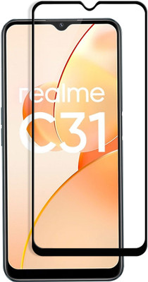 Flipkart SmartBuy Edge To Edge Tempered Glass for realme C31(Pack of 1)