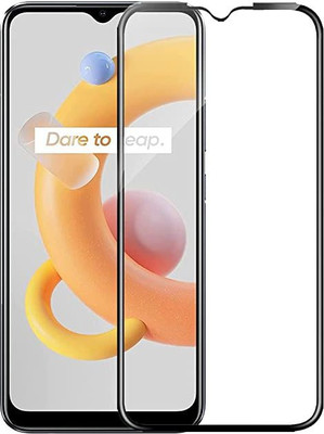 tendwell Edge To Edge Tempered Glass for Realme C11 2021(Pack of 1)