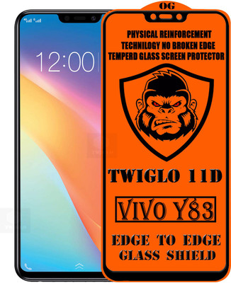 TWIGLO Edge To Edge Tempered Glass for VIVO Y83(Pack of 1)