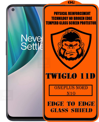 TWIGLO Edge To Edge Tempered Glass for ONEPLUS N10(Pack of 1)