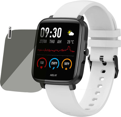 XAZE Screen Guard for Helix by TIMEX SMART 2.0 smart watch screen guard(Pack of 1)