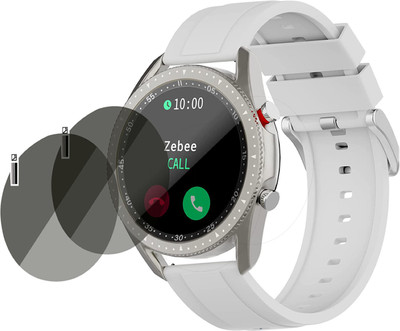 XAZE Screen Guard for Zebronics ZEB-FIT4220CH smart watch screen guard(Pack of 2)