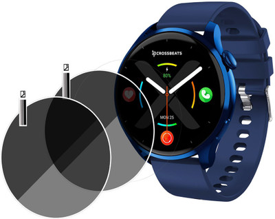 XAZE Screen Guard for crossbeats orbit x amoled smart watch screen guard(Pack of 2)
