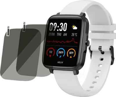 XAZE Screen Guard for Helix by TIMEX SMART 2.0 smart watch screen guard(Pack of 2)