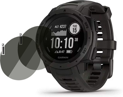 XAZE Screen Guard for Garmin Instinct smart watch screen guard(Pack of 2)