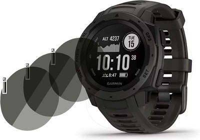 XAZE Screen Guard for Garmin Instinct smart watch screen guard(Pack of 3)