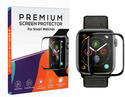 LUXURATE Tempered Glass Guard for Apple Watch SE 44mm(Pack of 1)