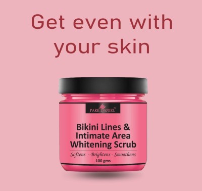PARK DANIEL Bikini Lines & Intimate Area Skin Whitening Body Scrub - 100 gms Scrub(100 g)