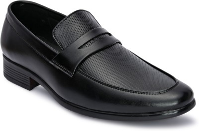 HydesnHues Casual Mocassin For Men(Black , 9)