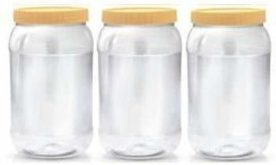 shree parshva Plastic Tea Coffee & Sugar Container  - 3000 ml(Pack of 3, Multicolor)