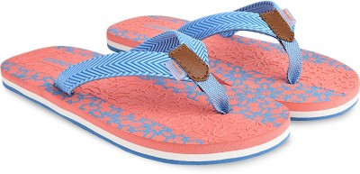 CAMPUS Women Flip Flops(Pink , 6)