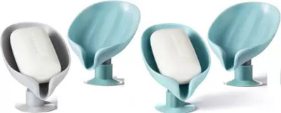 RNASUN Bathroom plastic Soap Holder soap dispenser / suction soap stand for wash basin(Multicolor)