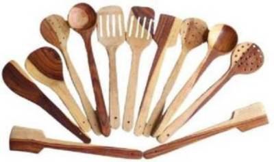 KHUSUBHDECOR Disposable Wooden Table Spoon Set