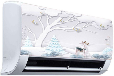 qth 88.5 cm FLORAL Self Adhesive Sticker(Pack of 1)
