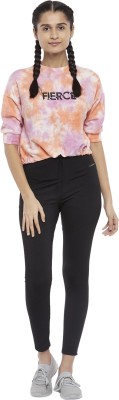 Ajile By Pantaloons Casual Graphic Print Women Purple Top