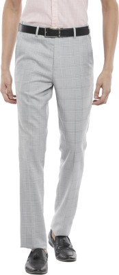 Byford by Pantaloons Slim Fit Men Grey Trousers