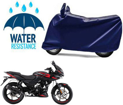 Mdstar Waterproof Two Wheeler Cover for Bajaj(Pulsar 220 DTS-i, Blue)