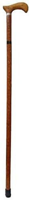 RanaCreation Wooden Walking Stick with 36 inch | Walking Stick for Old People (Brown) Walking Stick