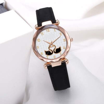 STOJIRA K.V R 9004 Brendy Fancy Duck Design Adjustable Leather belt watch for girl Analog Watch  - For Women