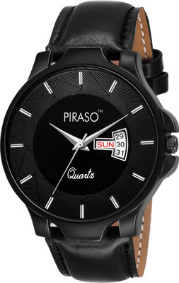 PIRASO Day and Date Analog Watch  - For Men