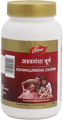 Dabur Ashwagandha churna 100g X2(Pack of 2, 100 g)