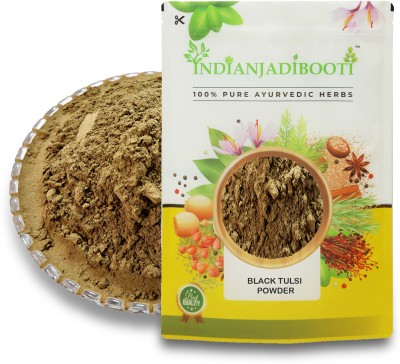 IndianJadiBooti Pure Tulsi Basil Leaf Powder, 900 Grams Pack