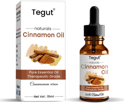 Tegut Cinnamon Bath Essential Oil Cinnamomum verum aka Dalchini (10 ml) (Pack of 1)(10 ml)
