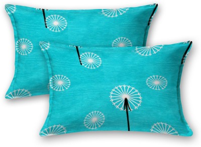 Jaxmom Printed Pillows Cover(Pack of 2, 45.72 cm*71.12 cm, Blue)