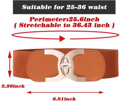 Style 98 Women Tan Nylon Belt