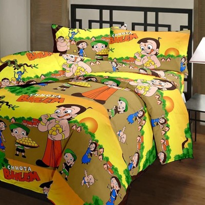 SHRION Cartoon Single Dohar for  AC Room(Microfiber, chhota_bheem)