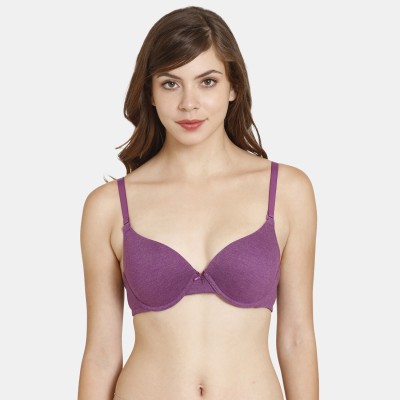 Rosaline By Zivame Women Push-up Heavily Padded Bra(Purple)