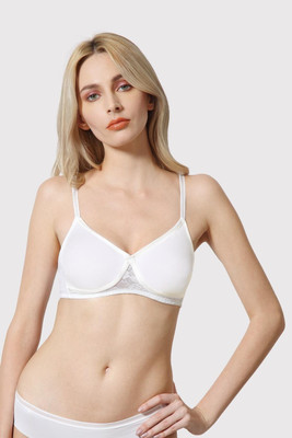 VAN HEUSEN Antibacterial And Wireless Women Full Coverage Non Padded Bra(White)