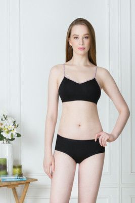 VAN HEUSEN Seamless Cups And Non Padded 16 Hours Of Comfort Women Full Coverage Lightly Padded Bra(Black)