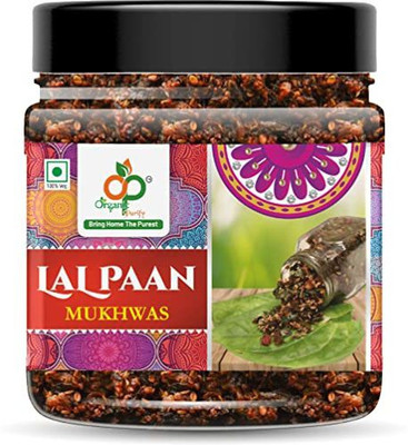 Organic Purify Calcutta Paan Mukhwas , 300 g Jar Pack Gulkand Pan | Lal Paan Paan Mouth Freshener(300 g)