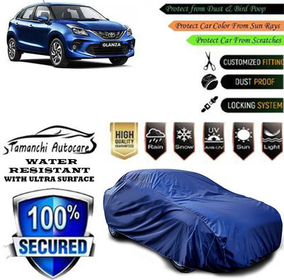 Tamanchi Autocare Car Cover For Toyota Glanza V(Blue)