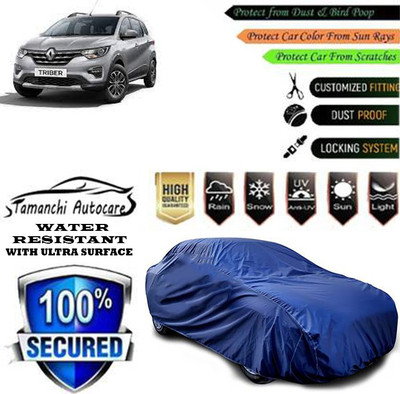 Tamanchi Autocare Car Cover For Renault Triber RXE Petrol(Blue)