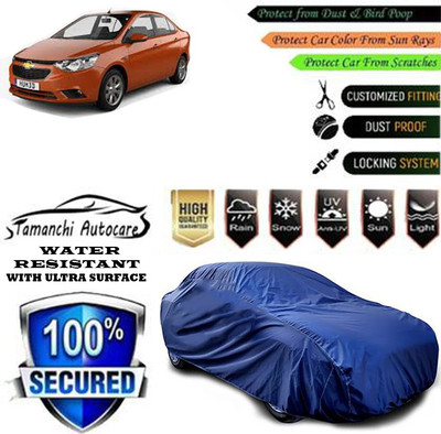 Tamanchi Autocare Car Cover For Chevrolet Sail 1.2 LS ABS(Blue)