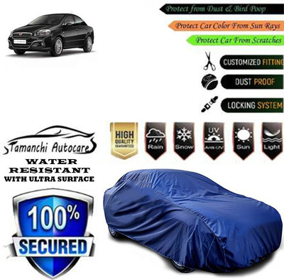 Tamanchi Autocare Car Cover For Fiat Linea Power Up 1.3 Active Diesel(Blue)