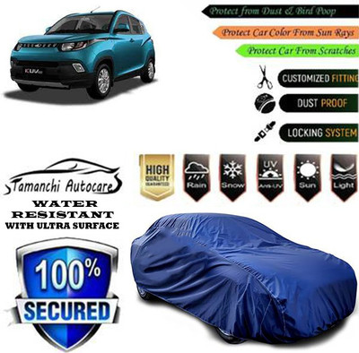 Tamanchi Autocare Car Cover For Mahindra KUV100 mFALCON G80 K2(Blue)