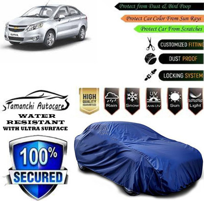 Tamanchi Autocare Car Cover For Chevrolet Sail 1.3 LS ABS(Blue)