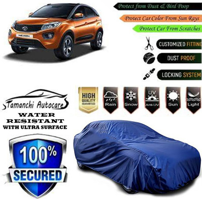 Tamanchi Autocare Car Cover For Tata Nexon 1.2 Revotron XZA Plus DualTone(Blue)