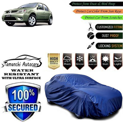 Tamanchi Autocare Car Cover For Mahindra Logan 1.5 DLS ABS(Blue)