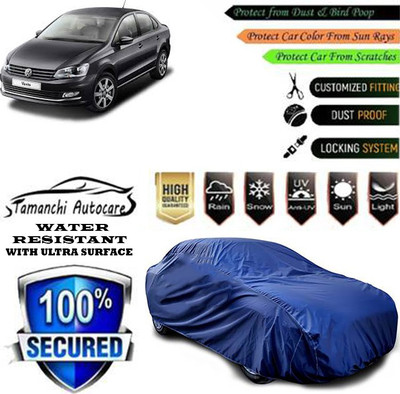 Tamanchi Autocare Car Cover For Volkswagen Vento EX(Blue)