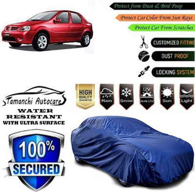 Tamanchi Autocare Car Cover For Mahindra Logan(Blue)