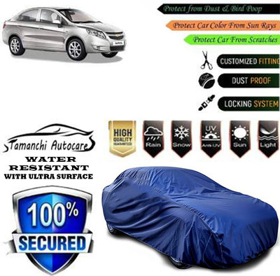 Tamanchi Autocare Car Cover For Chevrolet Sail 1.3 LS(Blue)