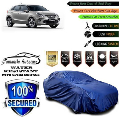 Tamanchi Autocare Car Cover For Toyota Glanza G(Blue)