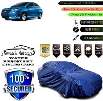 Tamanchi Autocare Car Cover For Chevrolet Sail 1.3TCDi LS(Blue)