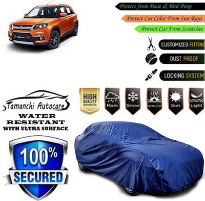 Tamanchi Autocare Car Cover For Maruti Suzuki Vitara Brezza ZDi(Blue)