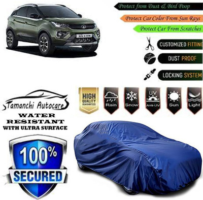 Tamanchi Autocare Car Cover For Tata Nexon(Blue)